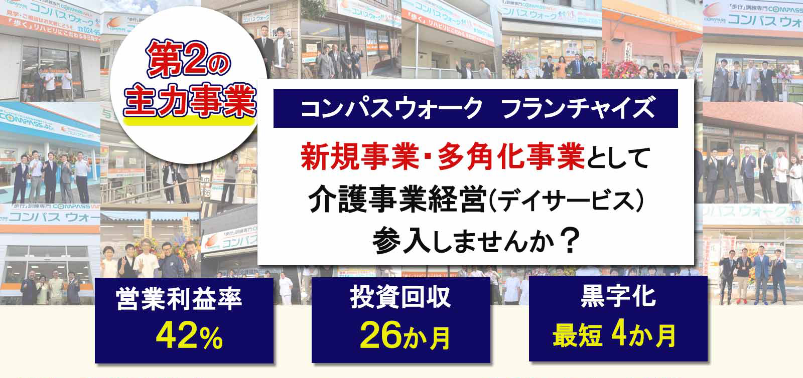 デイサービス事業・介護事業への新規参入